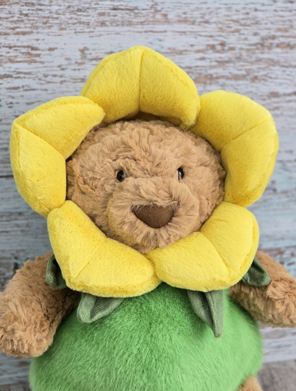 *NWT* JELLYCAT Bartholomew Bear Daffodil Outfit Plush Toy - Picture 8 of 13